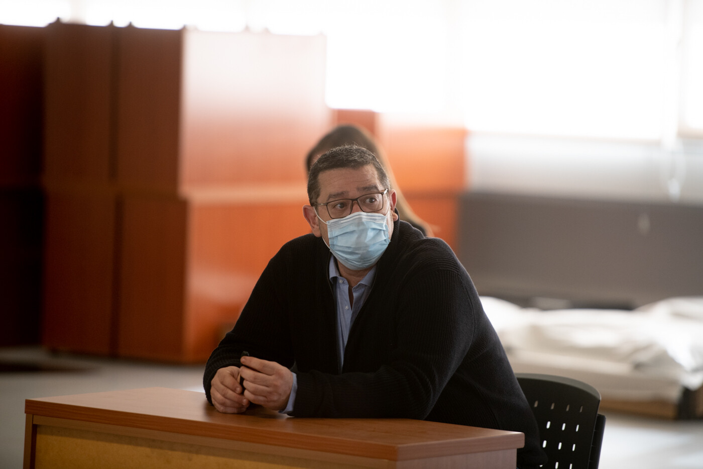 Jorge Ignacio Roca Samper, este lunes durante el juicio sobre el delito fiscal de Emarsa - 