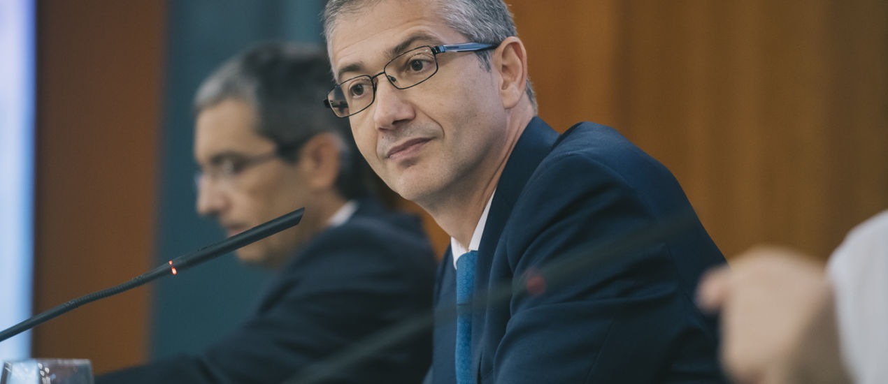 Pablo Hernández de Cos, gobernador del Banco de España Foto: KIKE TABERNER - 