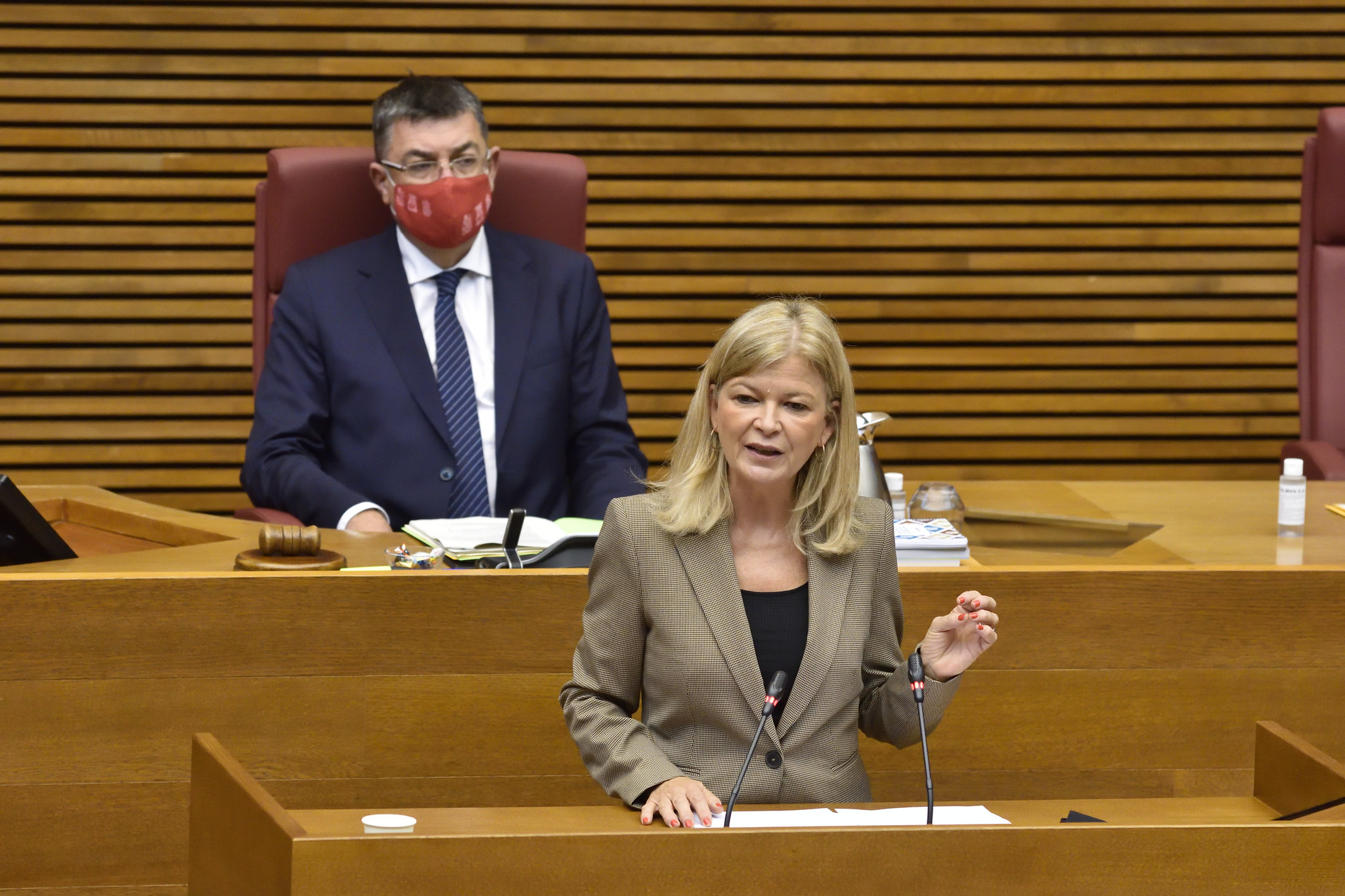 La consellera de Justicia y Función Pública, Gabriela Bravo. Foto: CORTS/INMA CABALLER - 