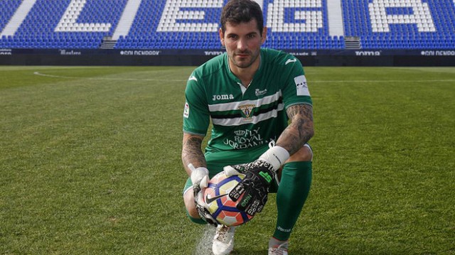 
Iago Herrerín se despide del Leganés