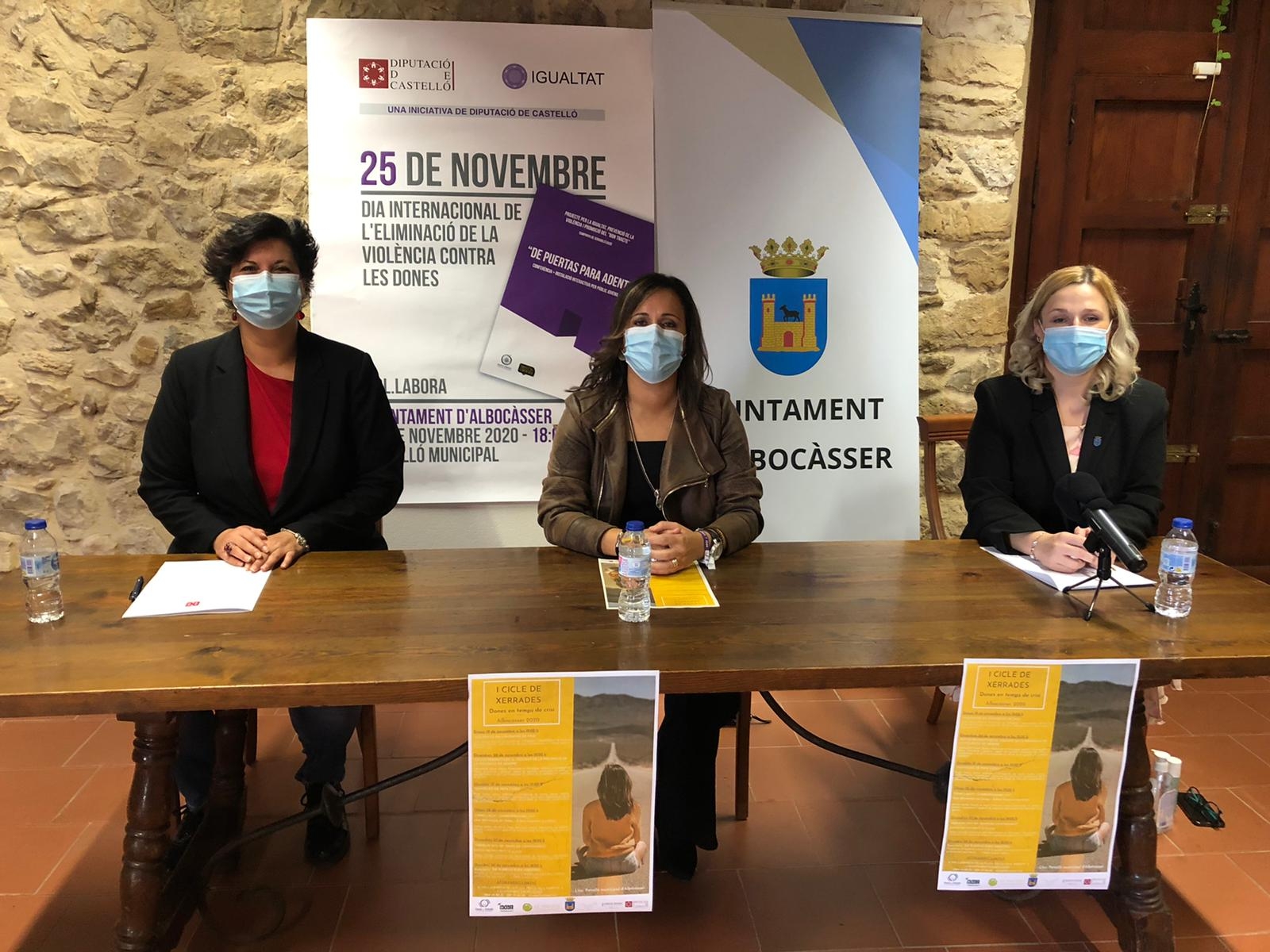 La Diputación reivindica el papel de la mujer en la historia en la entrega de los premios 'Dona Coratge' de Albocàsser
