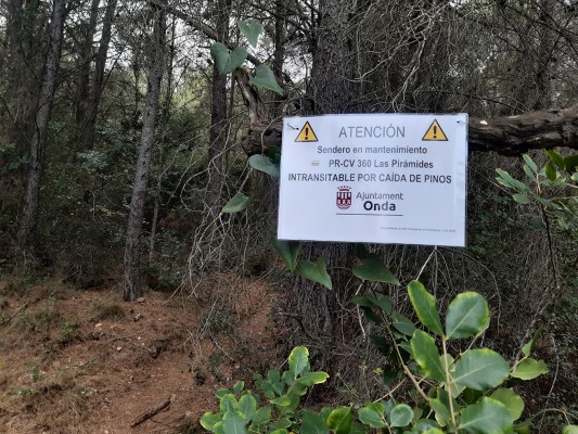 
Onda acondiciona y señaliza la red de 90 kilómetros de senderos homologados para fomentar el turismo