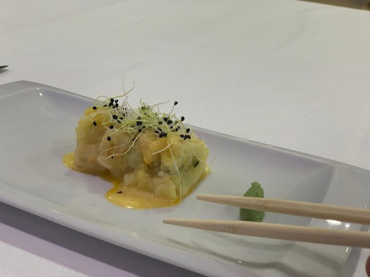 Elyson Pérez, ganador del CreaMurcia gastronómico por su sushi de zarangollo