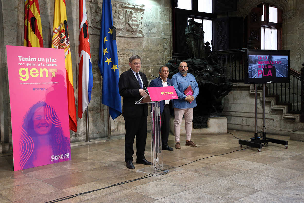 La Generalitat destina 61 millones para recuperar el talento juvenil 