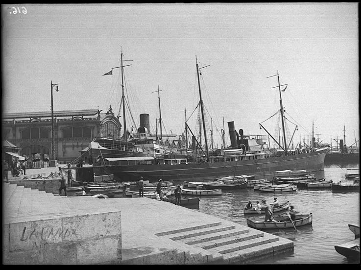 Escalera Real del puerto de València. - 