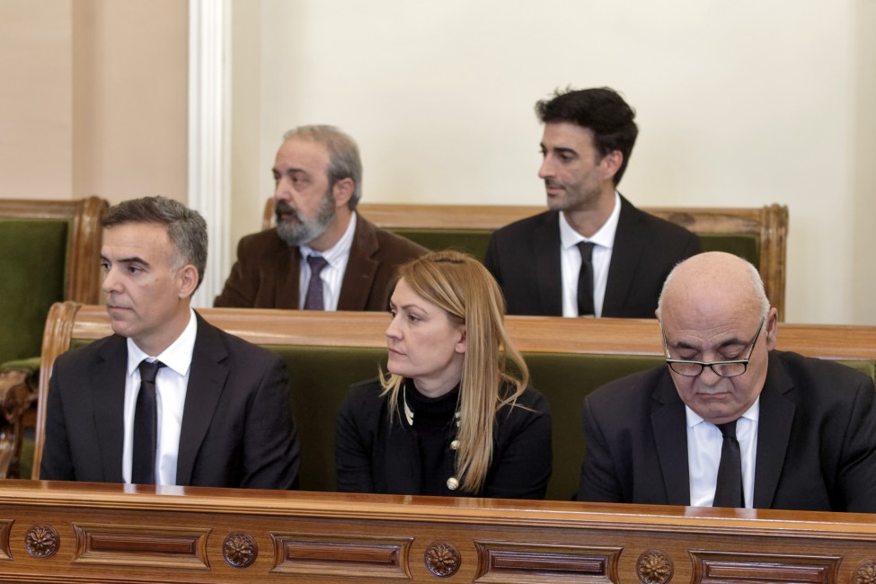Paula Archelós es la única del Grupo Municipal de Cs que no debe cumplir cuarentena. Foto: Antonio Pradas - 