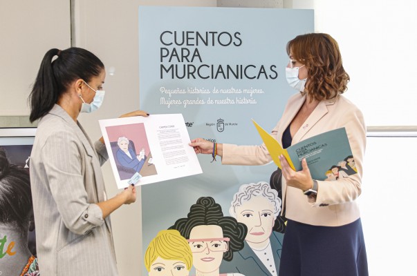 'Cuentos para murcianicas' enseñará en los colegios la historia de mujeres pioneras de la Región
