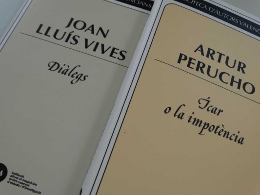 Vives i Perucho formaran part per primera vegada de la col·lecció 'Biblioteca d’Autors Valencians'