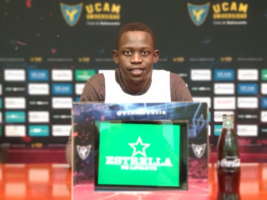 Jok, del UCAM CB, admite que está 
