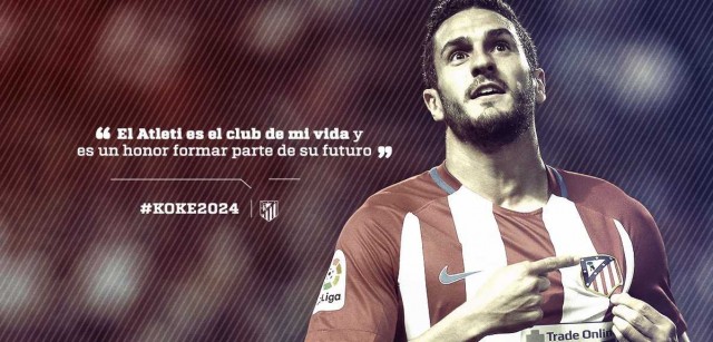 Koke renueva hasta 2024