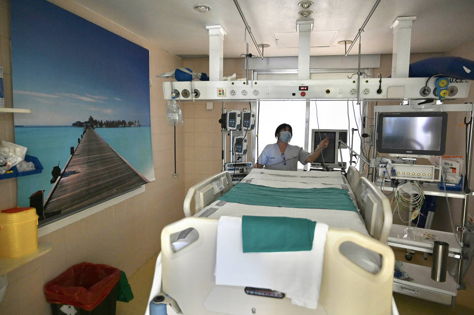 Una UCI del General. Foto: Carlos Pascual - 