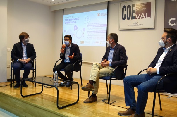 Ontinyent, l'Olleria, Bocairent y Coeval presentan un proyecto para la mejora de la competitividad empresarial