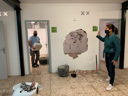 Elche reforma la Rotonda del Parque Municipal para darle un uso cultural y ampliar los aforos