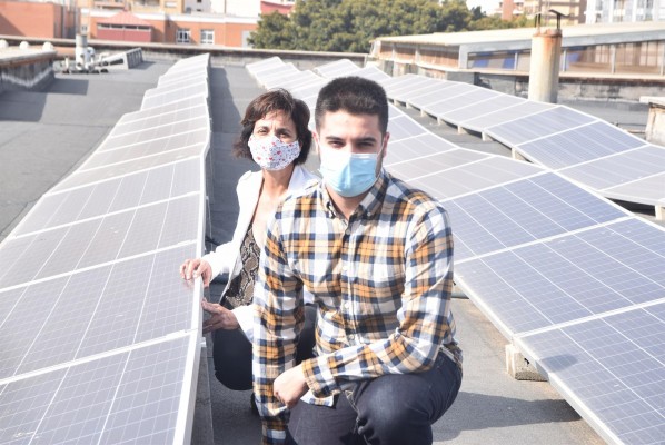Un estudiante diseña una planta solar que no depende de la red eléctrica y es capaz de abastecer a una industria