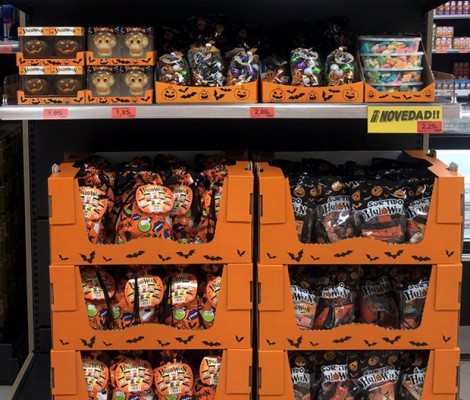 Mercadona amplía su oferta durante Halloween con proveedores españoles y de Bélgica y Rumanía