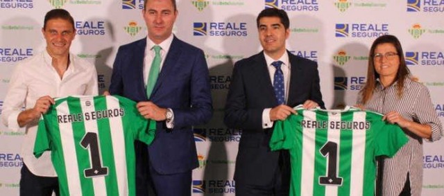 Reale Seguros, nuevo patrocinador del Real Betis Balompié para los tres próximos años