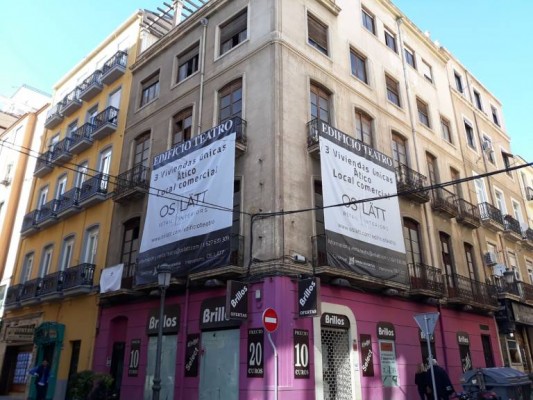Oslätt renuncia al proyecto de viviendas de lujo en la calle del Teatro y hará apartamentos turísticos