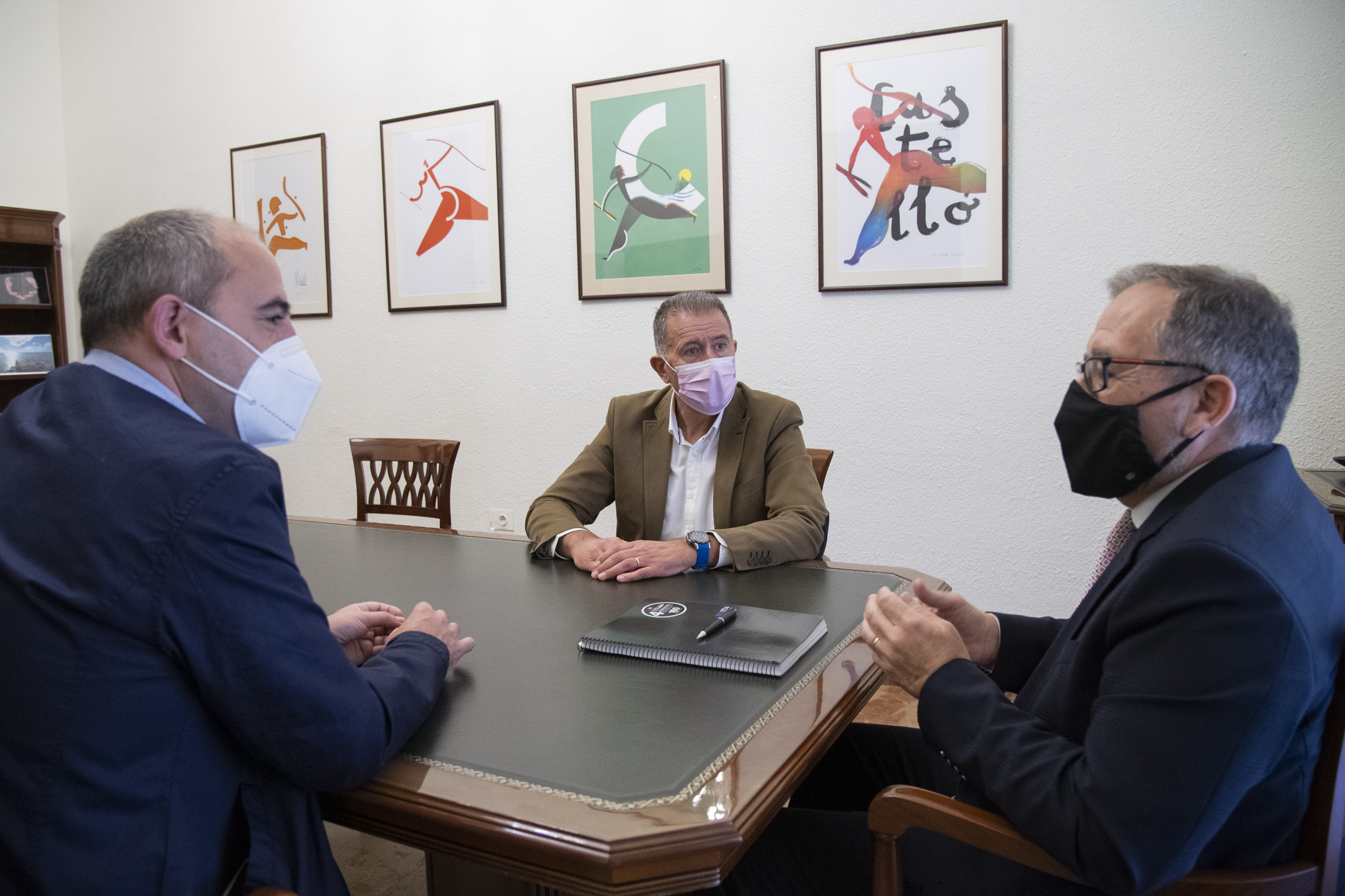 Martí traslada al PP su oferta de consensuar los presupuestos de la Diputación de 2021

