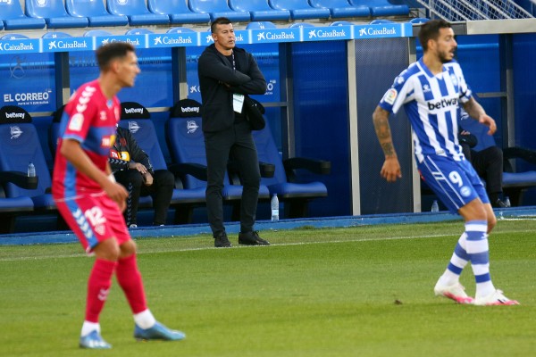 Almirón, satisfecho con 