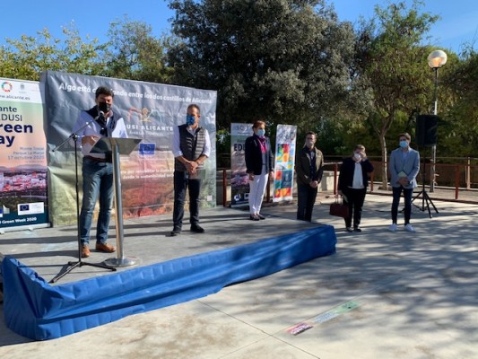 Alicante celebra el Edusi Green Day para valorar la regeneración del Tossal