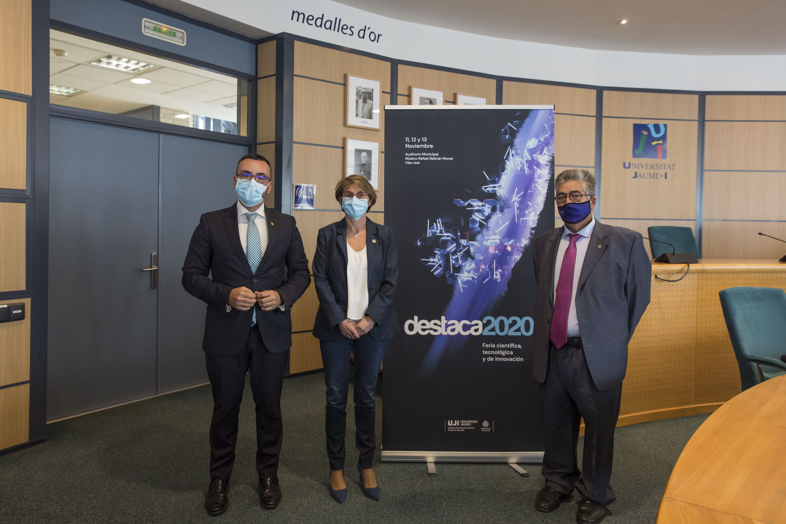 La digitalización, el papel de la
mujer en la ciencia y la reactivación postcovid, ejes de la feria Destaca