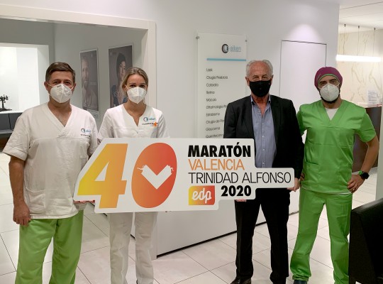 La clínica oftalmológica Aiken se suma como patrocinador del 40º aniversario del Maratón Valencia  