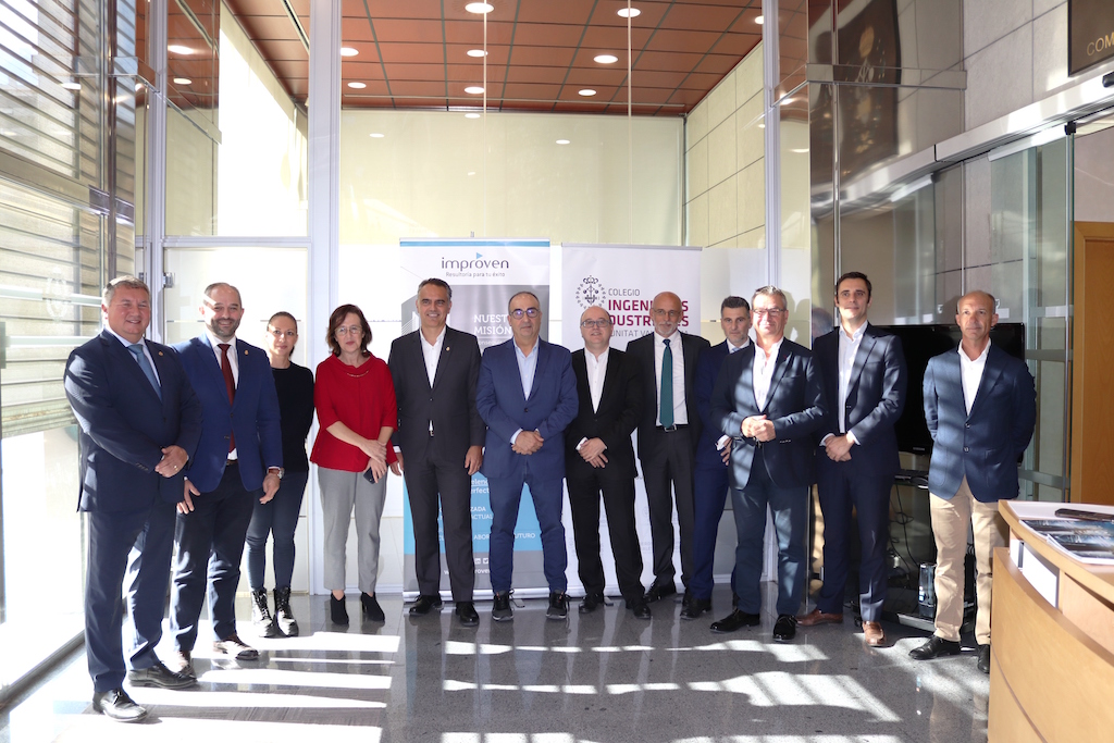El COIICV e Improven analizan, junto a compañías punteras, la situación de la industria de la Comunitat 