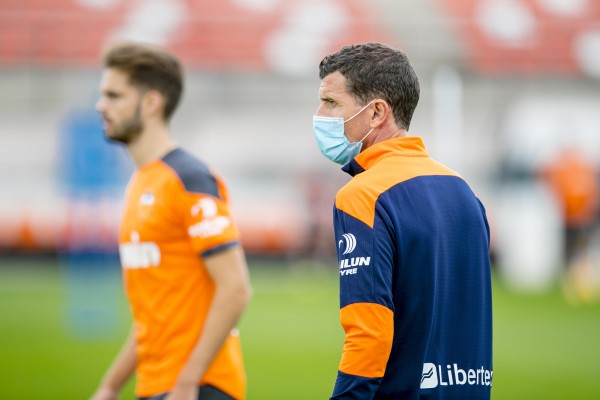 Javi Gracia no podrá trabajar hasta el viernes con toda la plantilla