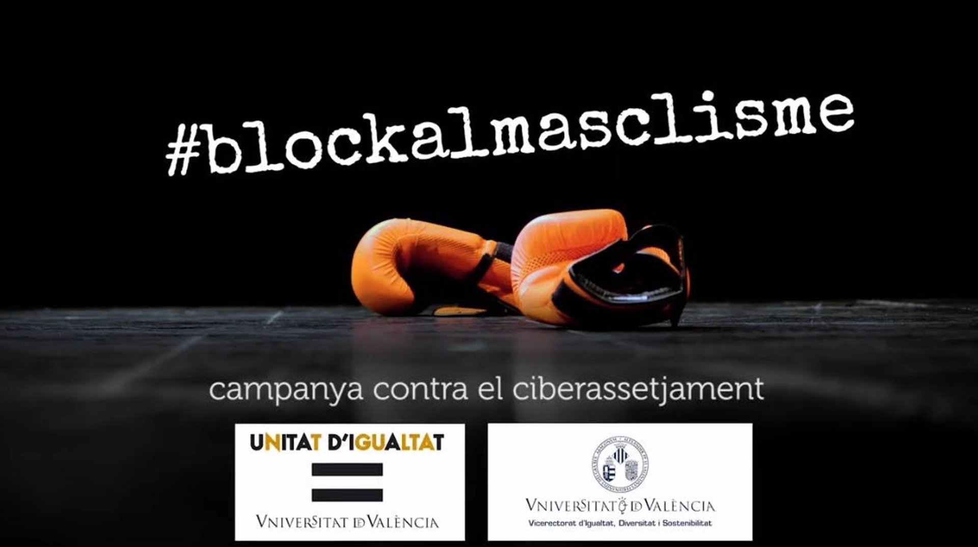 'Block al machismo', campaña de la Universitat de València contra el acoso a las mujeres en redes sociales