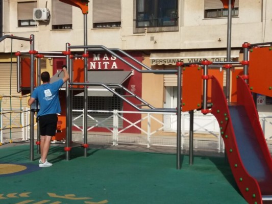 Parques infantiles con riesgo mínimo

de contagio