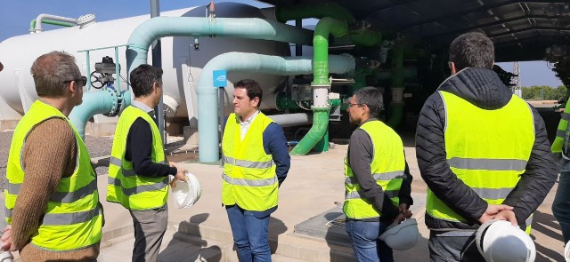 Garcia reclama conectar la desaladora de Moncofa con Onda para facilitar el desarrollo industrial