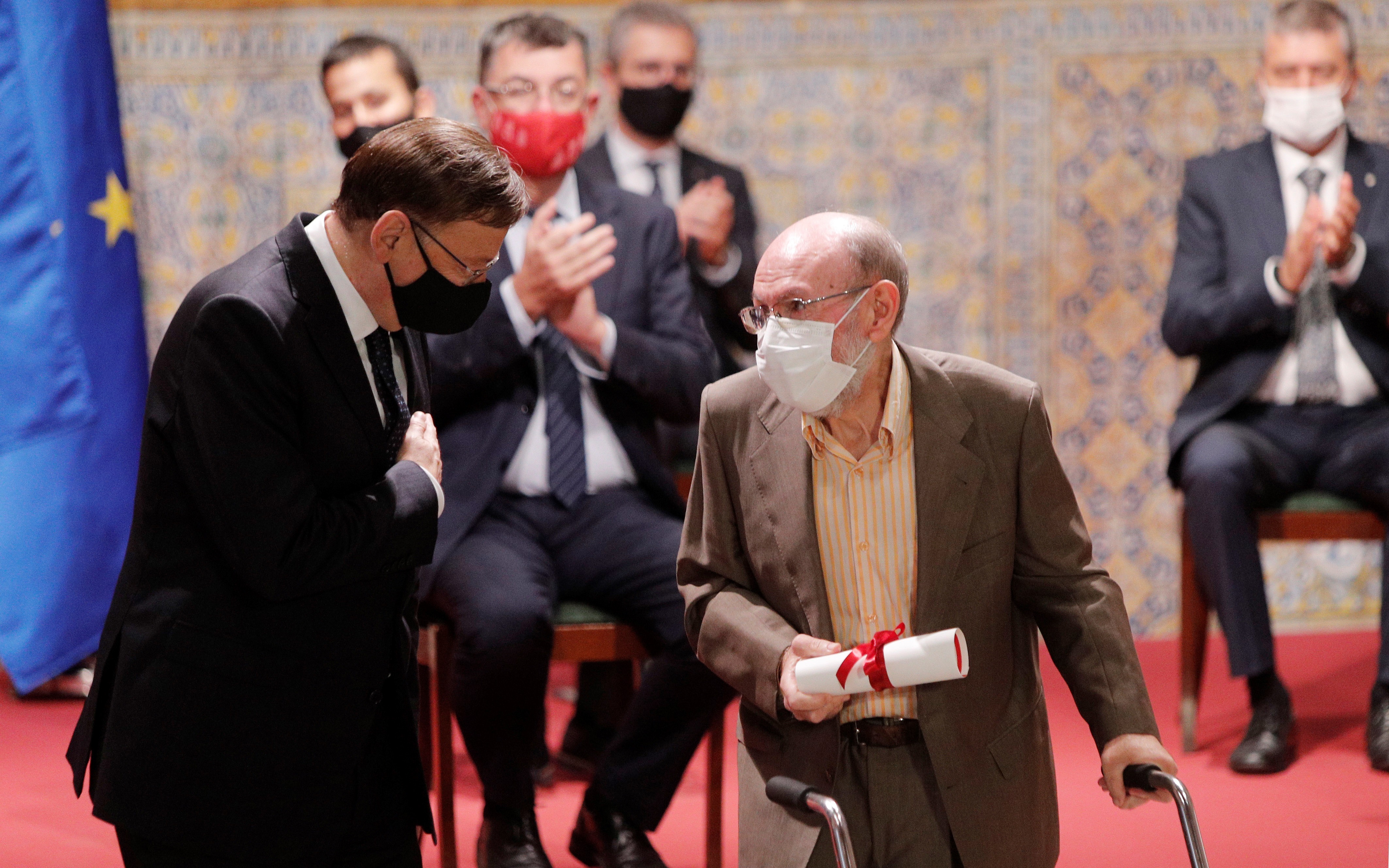 Los premiados reivindican la fuerza del pueblo valenciano para 