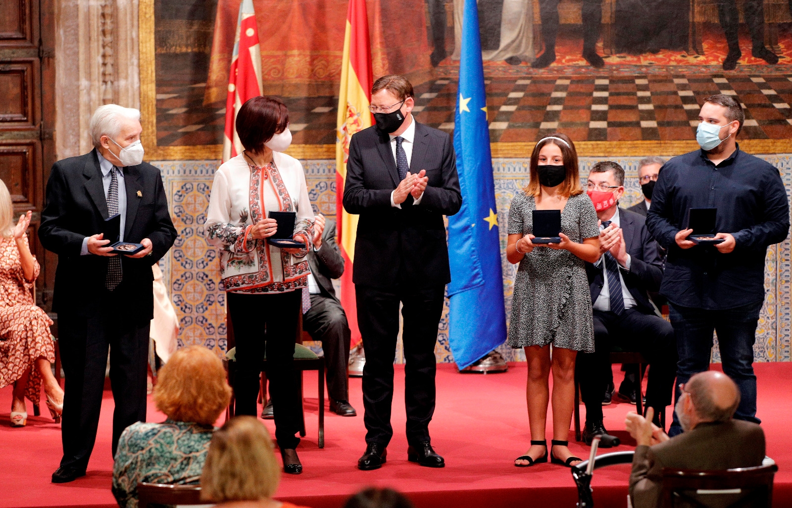 El pueblo valenciano recoge la Alta Distinción de la Generalitat Valenciana