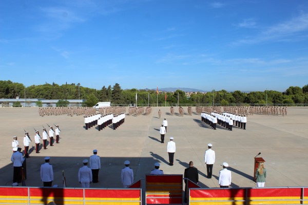 La Escuela de Infantería de Marina recupera a los 21 afectados por coronavirus en septiembre