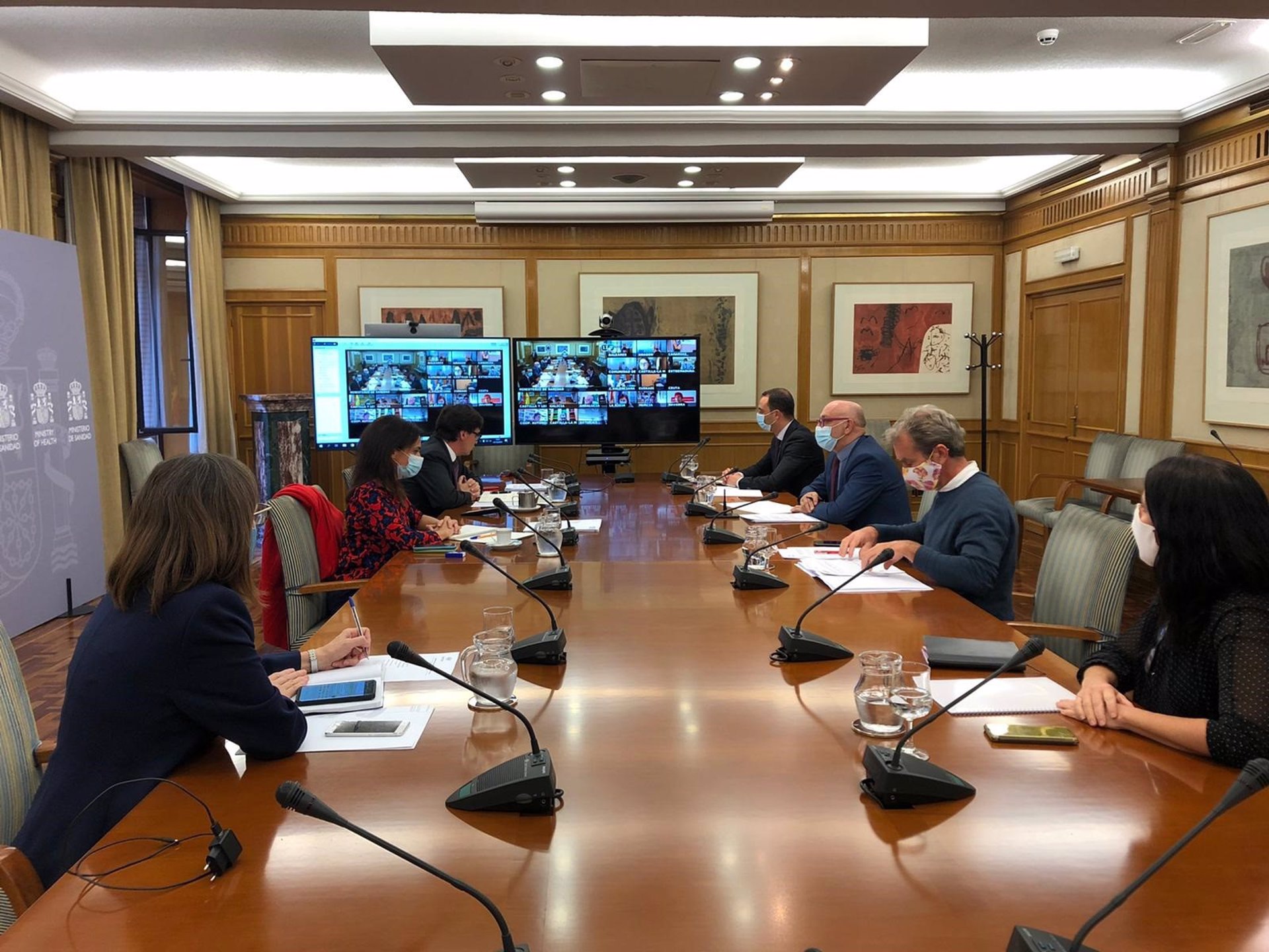 Sanidad y CCAA acuerdan comenzar en noviembre la evaluación independiente de la pandemia