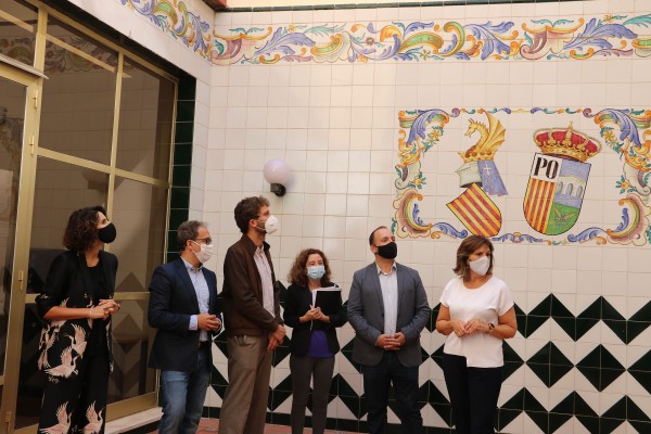 Dalmau visita las obras de la Casa de la Cultura de Quart de Poblet, con 500.000 euros de inversión 