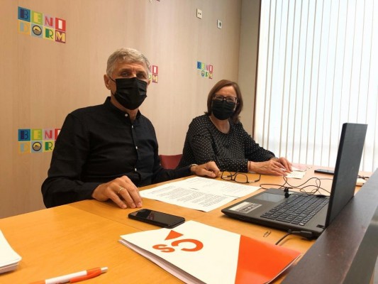 Cs de Benidorm acusa al PP de 'déspota' y rompe con la relación amigable de la anterior legislatura
