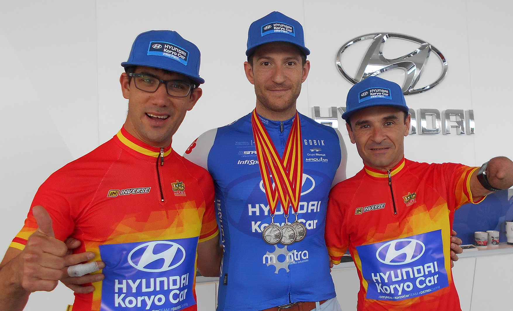 Grandes expectativas en el Campeonato de España de ciclismo adaptado en el Hyundai Koryo Car