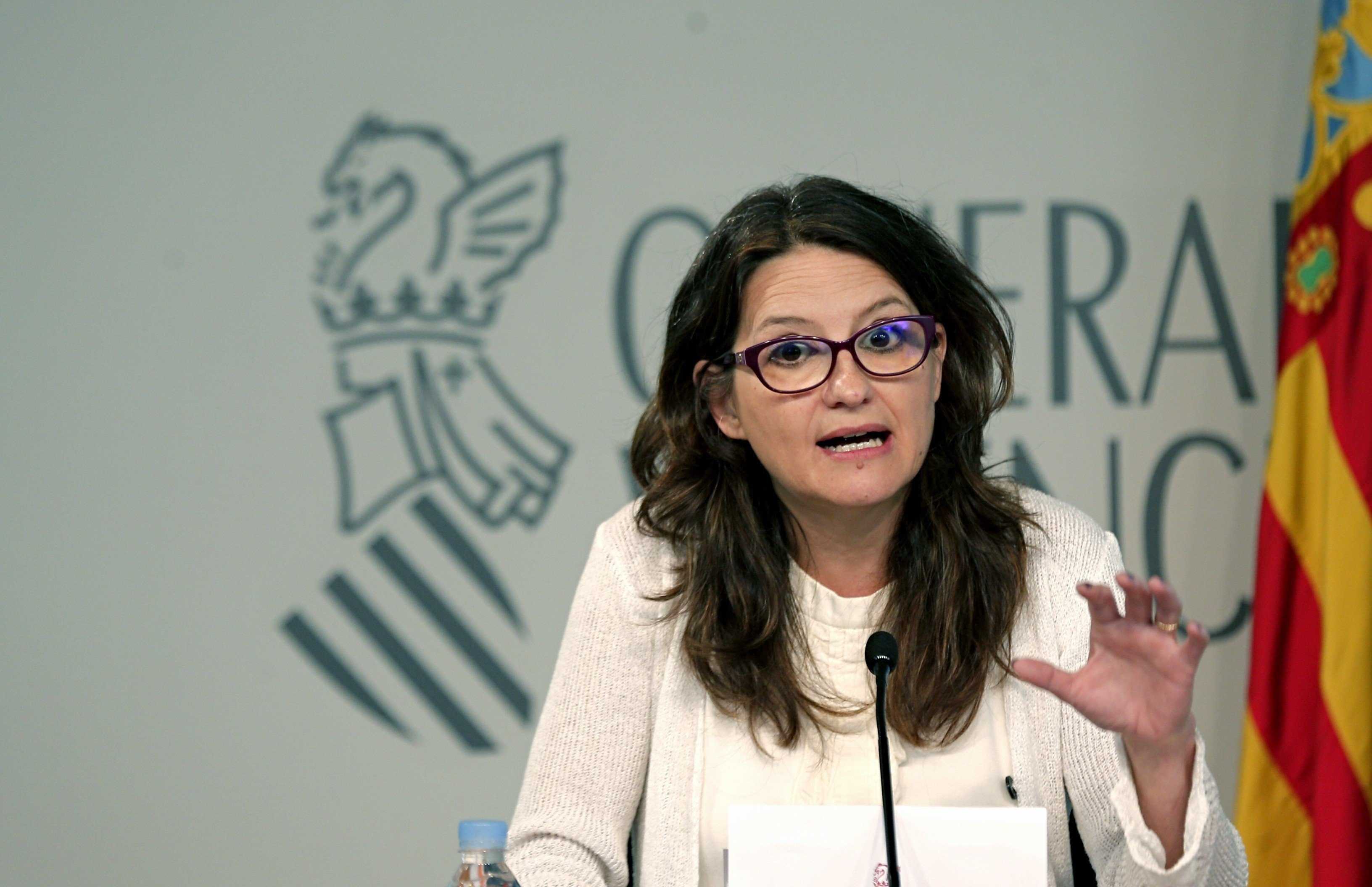 Oltra descarta volver al 'modelo PP' tras la suspensión cautelar del pluringuismo