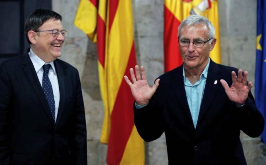 El presidente de la Generalitat, Ximo Puig, y el alcalde de València, Joan Ribó. Foto: VP - 