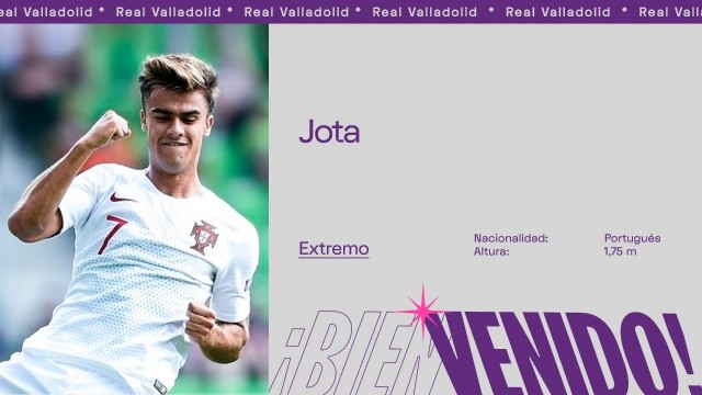 Jota refuerza el ataque del Valladolid