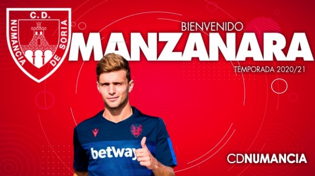 El Numancia hace oficial la llegada de Manzanara
