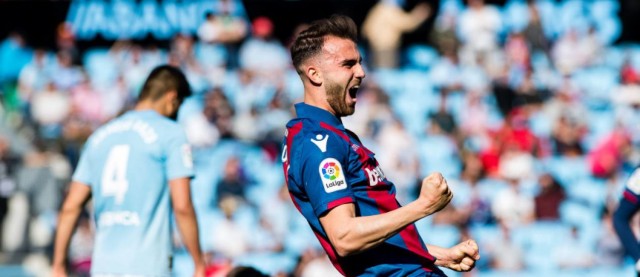 Borja Mayoral se despide del Levante, donde recibió 