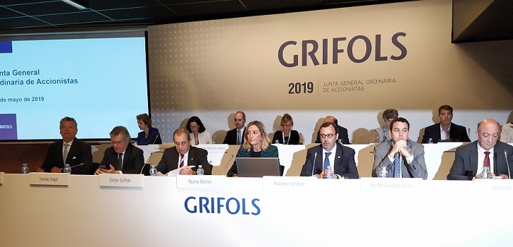 Grifols cita a sus accionistas de forma telemática en plena vorágine de adquisiciones