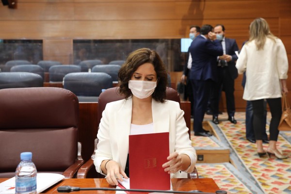 La Audiencia Nacional admite a trámite el recurso de la Comunidad de Madrid contra las medidas del Gobierno