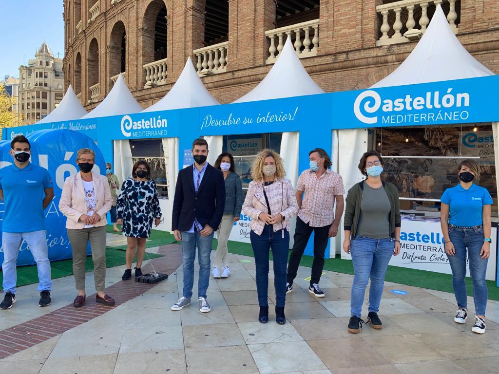 La Diputación promociona la provincia de Castellón con una 'street marketing' en València

