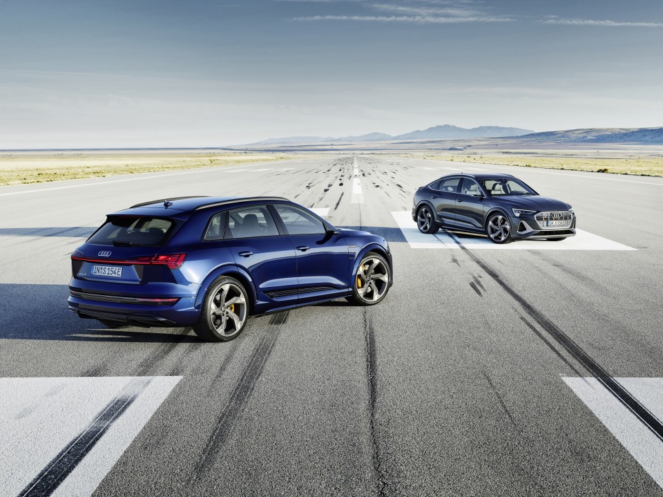 Arranca la comercialización en España de los nuevos Audi e-tron S y Audi e-tron S Sportback