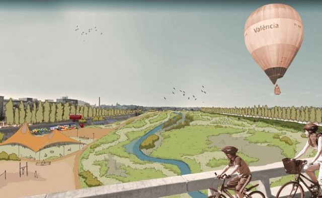 Ribó presenta su proyecto para el cauce del Túria al plan de recursos naturales de la Generalitat