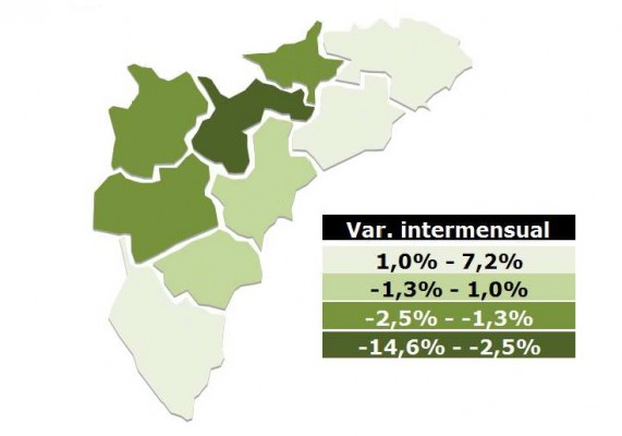 Mapa del paro en la segunda ola: sube en Marinas y Vega Baja; ladrillo e industria crean empleo