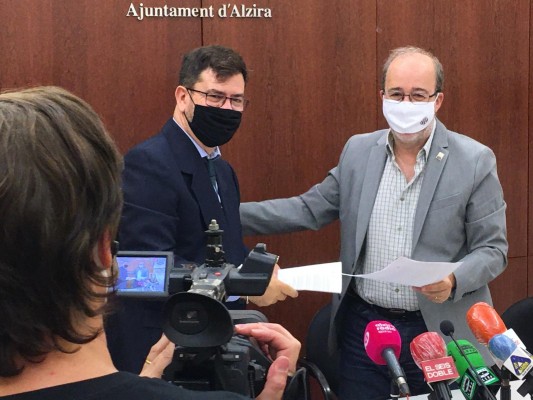 La Fundació Novaterra i l’Ajuntament d’Alzira signen un conveni de col·laboració de quatre anys